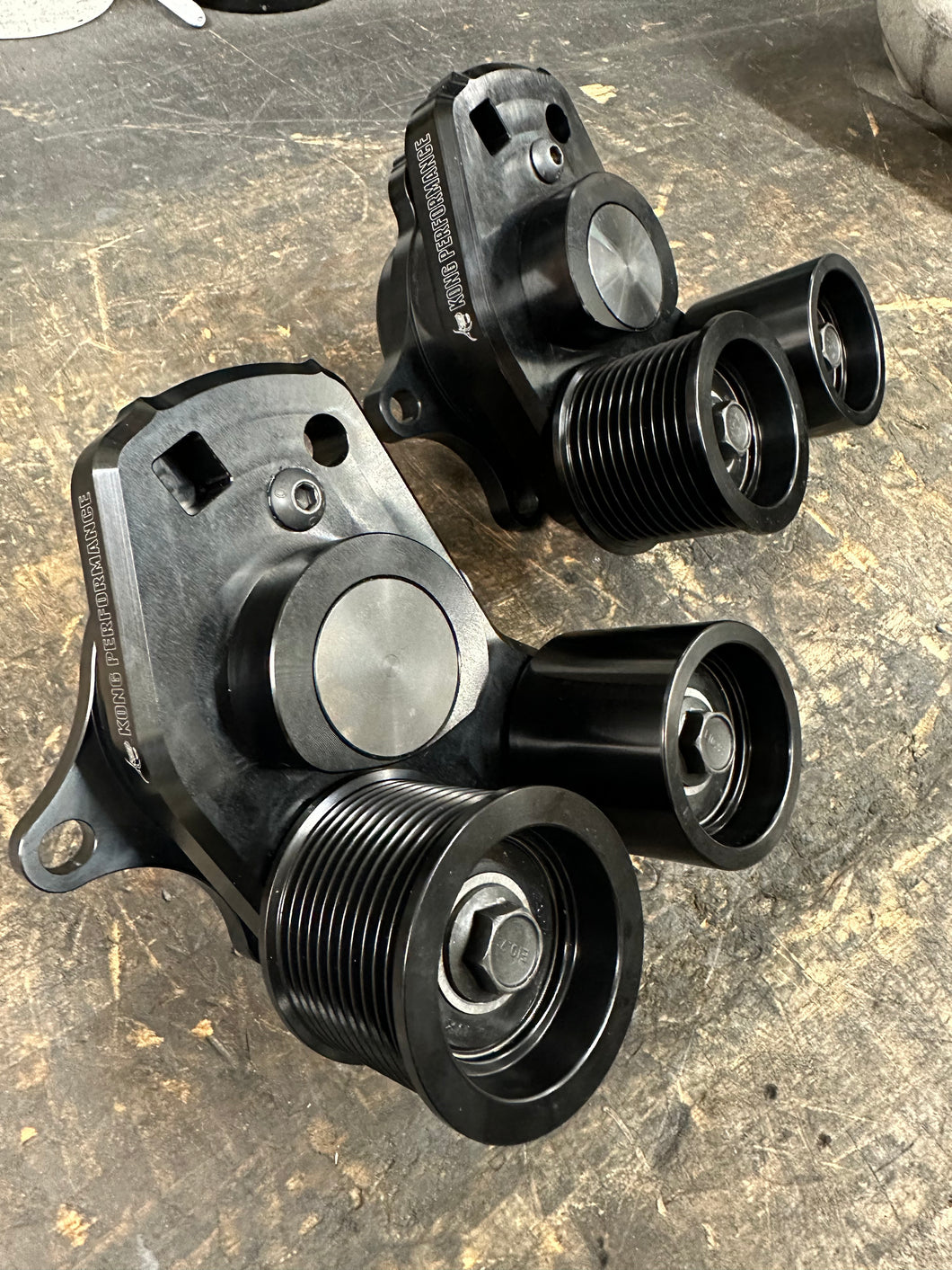 Kong Billet Dual Idler Belt Tensioner (LS9)